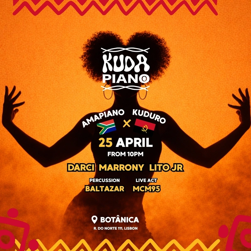 Kudapiano - Lisbon Afro's night - Amapiano vs Kuduro April