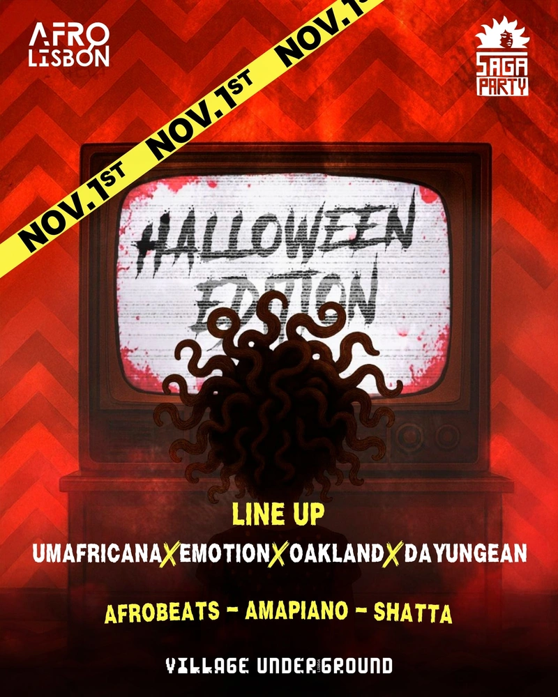Saga Party x AfroLisbon - Halloween Edition