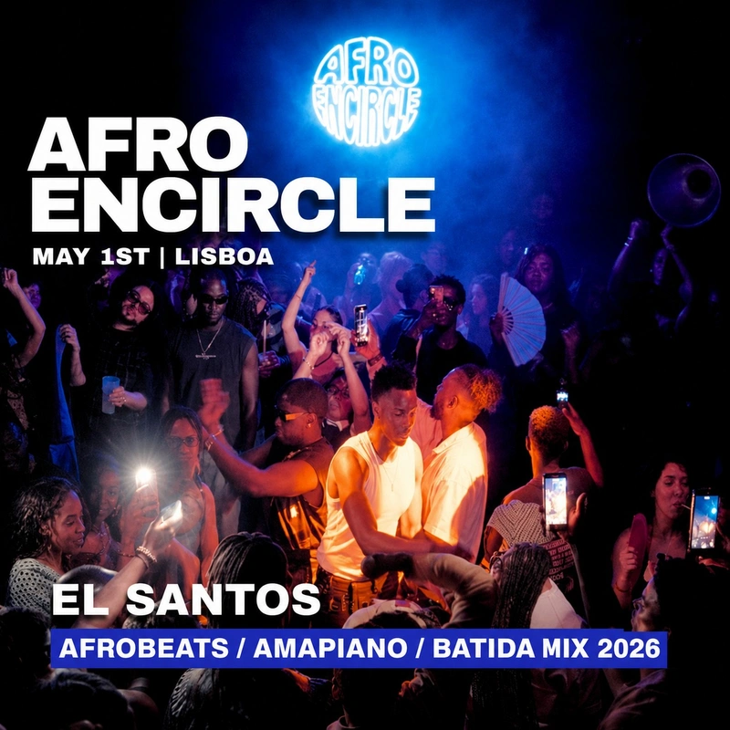 El Santos played at Afro Encircle, Live mix recording is now available on YouTube